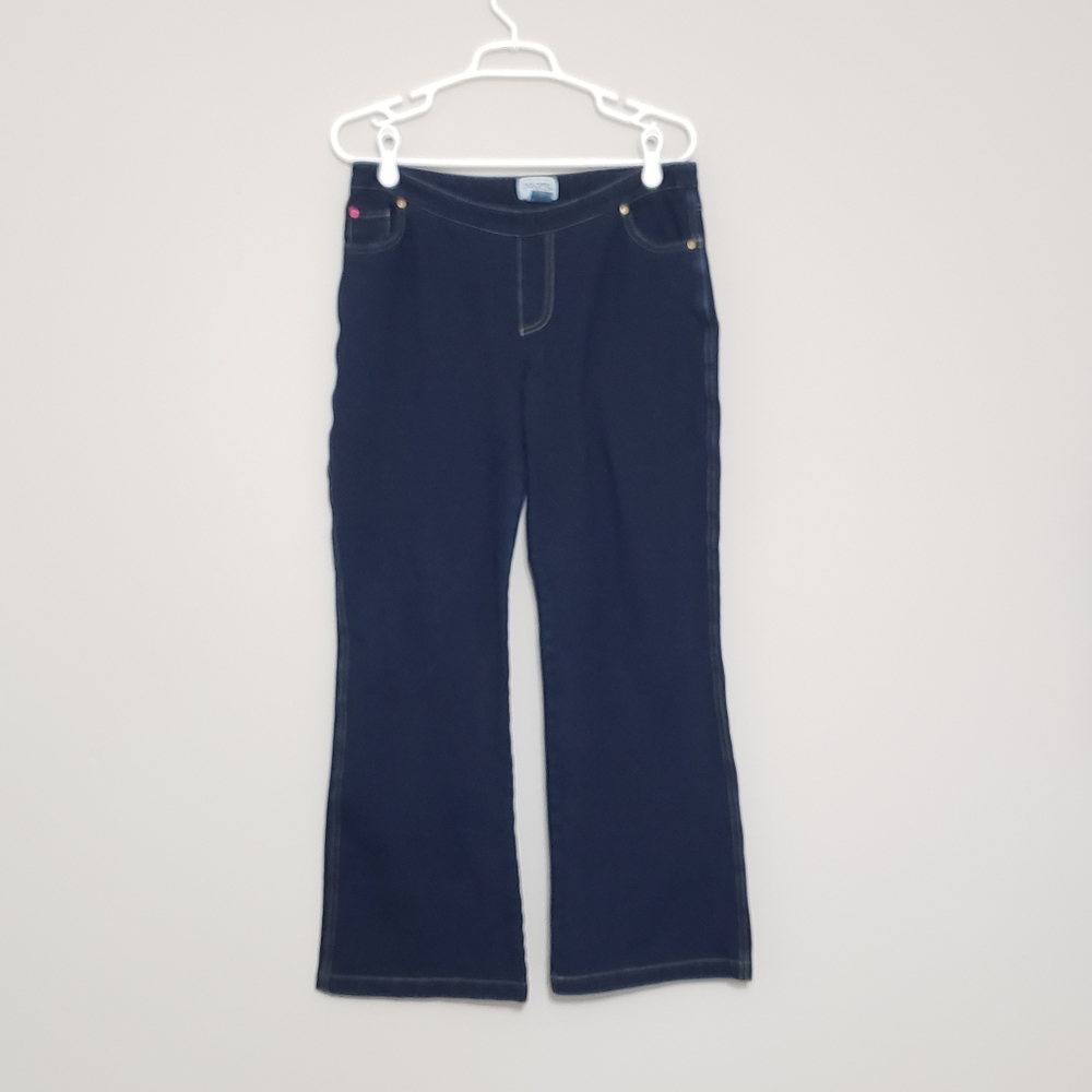 PajamaJeans Bootcut Pull-On Stretch Jeans Medium